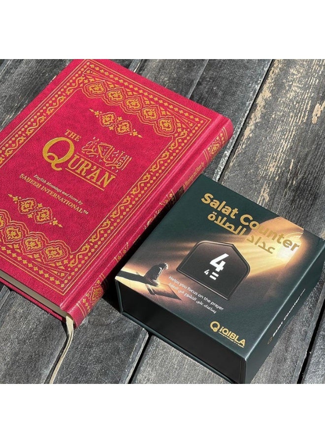 iQIBLA Smart Salat Counter – Digital Prayer & Sujud Counter with Motion Sensors, Lightweight Islamic Salah Counter with Long Battery Life for Accurate Prayer Tracking - Image 4